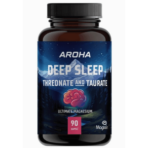Aroha Deep Sleep Threonate and Taurate, Hořčík treonát a taurát, 90 kapslí Doplněk stravy