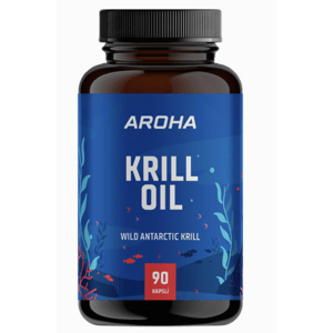 Aroha Krill oil, Krilový olej, 90 kapslí Doplněk stravy