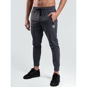BrainMax pánské sportovní kalhoty BASIC, šedé Velikost: XL Pohodlné sportovní kalhoty pro muže