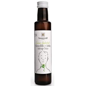 Sonnentor Knedlík v krku sirup, BIO, 250 ml