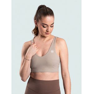 BrainMax dámská sportovní podprsenka Basic, béžová Velikost: XL