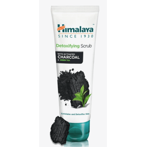 Himalaya Herbals Himalaya Detoxikační peeling s aktivním uhlím a zeleným čajem, 75 ml