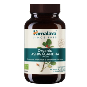 Himalaya Herbals Himalaya Ashwagandha (Ašvaganda), BIO, 60 kapslí Doplněk stravy