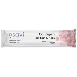 Osavi Collagen Peptides, Hair, Skin & Nails, kolagen prášek (zdravé vlasy, pleť a nehty), 2,5 g Doplněk stravy