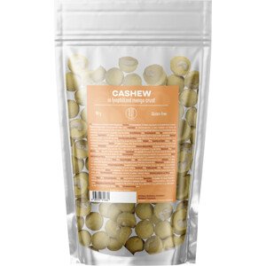 BrainMax Pure Kešu v lyofilizované mangové krustě, 90 g Kešu oříšky obalené v krustě z lyofilizovaného manga