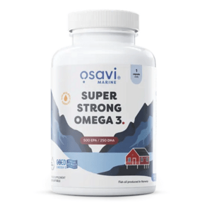 Osavi Super Strong Omega 3, 500 EPA / 250 DHA, 120 softgelových kapslí Doplněk stravy