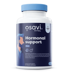 Osavi Hormonal support Man, hormonální podpora pro muže, 60 rostlinných kapslí Doplněk stravy