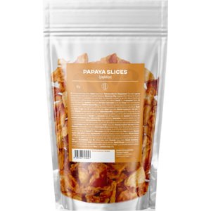 BrainMax Pure Lyophilized Papaya Slices, Lyofilizovaná papaya, plátky, 45 g Sladká a osvěžující lyofilizovaná papaya