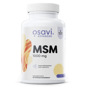 Osavi MSM, 1000 mg, 60 rostlinných kapslí Doplněk stravy