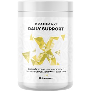 BrainMax Daily Support, ananas, 500 g Komplexní výživa pro svaly a výkon, doplněk stravy