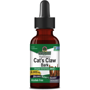Nature's Answer Cat's Claw Bark, kočičí dráp, 60 ml Doplněk stravy