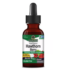 Nature's Answer Hawthorn Berry Fluid Extract, Hloh, extrakt, 2000 mg, 30 ml Doplněk stravy