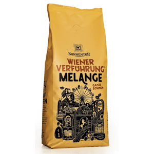Sonnentor Vídeňské pokušení® Melange, 100 % Arabica, zrnková káva, BIO, 1000 g *CZ-BIO-002 certifikát