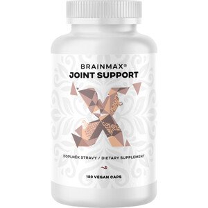 BrainMax Joint Support, podpora kloubů a kostí, 180 rostlinných kapslí Výživa pro klouby, šlachy i chrupavky, 30 dávek, doplněk stravy