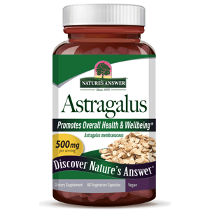 Nature's Answer Astragalus, extrakt z kořene, 500 mg, 60 kapslí Doplněk stravy