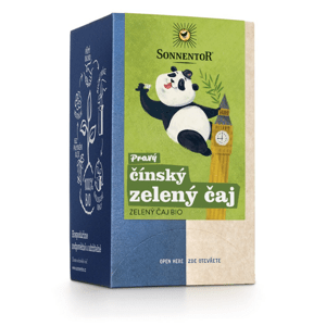 Sonnentor - Pravý čínský zelený čaj, porcovaný čaj, BIO, 18 ks *CZ-BIO-002 certifikát