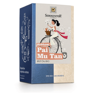 Sonnentor - Noblesní Pai Mu Tan, porcovaný čaj, BIO, 18 ks *CZ-BIO-002 certifikát