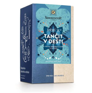 Sonnentor - Štěstí je® tančit v dešti, porcovaný čaj, BIO, 18 ks *CZ-BIO-002 certifikát