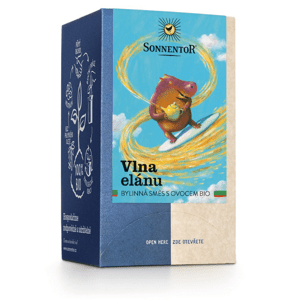 Sonnentor - Vlna elánu, porcovaný čaj, BIO, 18 ks *CZ-BIO-002 certifikát