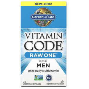 Garden of Life Vitamin Code Men Raw one For Men, Multivitamin pro muže, 75 rostlinných kapslí Doplněk stravy