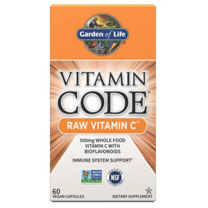 Garden of Life Vitamin Code Raw Vitamin C, 60 rostlinných kapslí Doplněk stravy