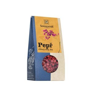 Sonnentor Pepř růžový celý, BIO, 20 g *CZ-BIO-002 certifikát