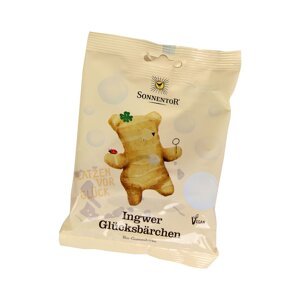 Sonnentor Želé medvídci Štěstí se zázvorem, BIO, 100 g *CZ-BIO-002 certifikát