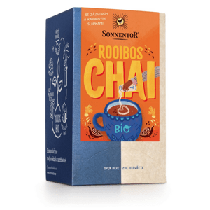 Sonnentor - Chai rooibos, porcovaný čaj, BIO, 18 ks *CZ-BIO-002 certifikát