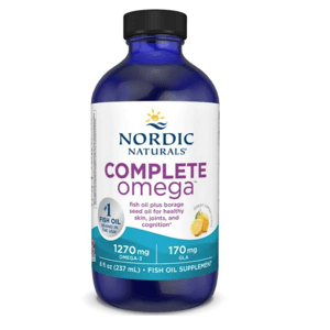 Nordic Naturals Complete Omega Liquid, tekutý rybí olej, 1270 mg, citron, 237 ml Doplněk stravy