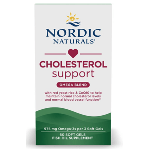 Nordic Naturals Cholesterol Support Omega Blend, řešení cholesterolu, 60 softgel kapslí Doplněk stravy