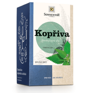 Sonnentor - Kopřiva, porcovaný čaj, BIO, 18 ks *CZ-BIO-002 certifikát