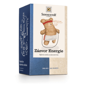 Sonnentor - Zázvor Energie, porcovaný čaj, BIO, 18 ks *CZ-BIO-002 certifikát