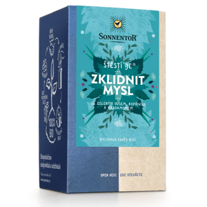 Sonnentor - Štěstí je® zklidnit mysl, porcovaný čaj, BIO, 18 ks *CZ-BIO-002 certifikát