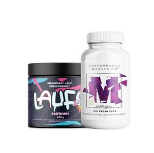 Sada doplňků stravy k podpoře sportovního výkonu Doplňky stravy k podpoře sportovního výkonu - Preworkout + Performance Magnesium