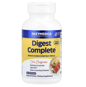 Enzymedica Digest Complete, Trávící enzymy, 90 kapslí Doplněk stravy