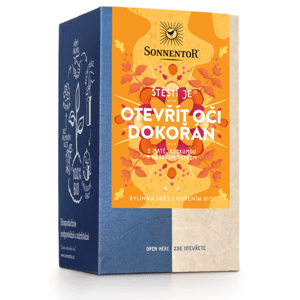 Sonnentor - Štěstí je® otevřít oči dokořán, porcovaný čaj, BIO, 18 ks *CZ-BIO-002 certifikát