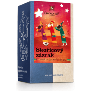 Sonnentor - Skořicový zázrak, porcovaný čaj, BIO, 18 ks *CZ-BIO-002 certifikát