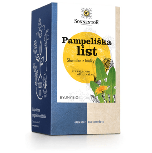 Sonnentor - Pampeliška list, porcovaný čaj, BIO, 18 ks *CZ-BIO-002 certifikát
