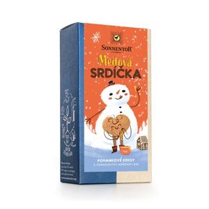 Sonnentor Keksy Medová srdíčka, BIO, 100 g *CZ-BIO-002 certifikát