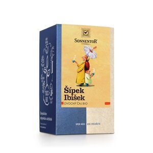 Sonnentor Šípek - ibišek, porcovaný čaj, BIO, 18 ks *CZ-BIO-002 certifikát