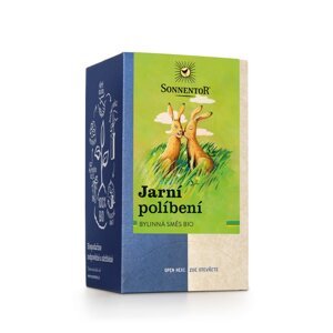 Sonnentor - Jarní políbení, porcovaný čaj, BIO, 18 ks *CZ-BIO-002 certifikát