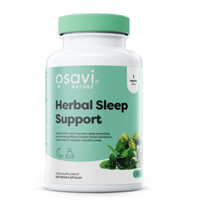 Osavi Herbal Sleep Support, bylinná podpora spánku, 120 vegan kapslí Doplněk stravy