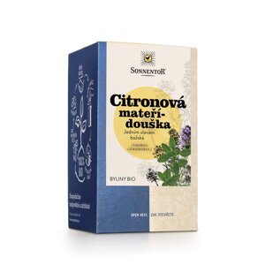 Sonnentor - Citronová mateřídouška, porcovaný čaj, BIO, 18 ks *CZ-BIO-002 certifikát