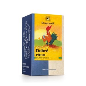 Sonnentor - Dobré ráno, porcovaný čaj, BIO, 18 ks *CZ-BIO-002 certifikát