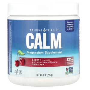 Natural Vitality Calm Magnesium Drink Mix, hořčík, třešeň, 226 g Doplněk stravy