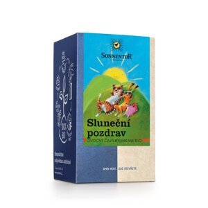 Sonnentor - Sluneční pozdrav, porcovaný čaj, BIO, 18 ks *CZ-BIO-002 certifikát