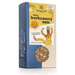 Sonnentor - Zlatý kurkumový sen, sypaný, BIO, 120 g *CZ-BIO-002 certifikát