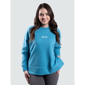 Dámská mikina, světle modrá Velikost: XL Stylová světle modrá dámská mikina