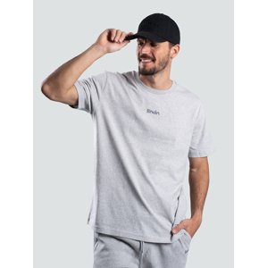 Unisex tričko, šedý melír Velikost: L Šedé melírované unisex tričko