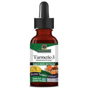 Nature's Answer Turmeric-3, extrakt z kurkumy, 30 ml Doplněk stravy